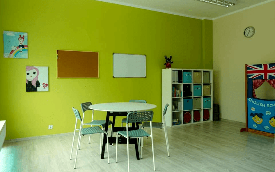 Sala zajęciowa placówki przy ul. Raciborskiego w Pruszczu Gdańskim